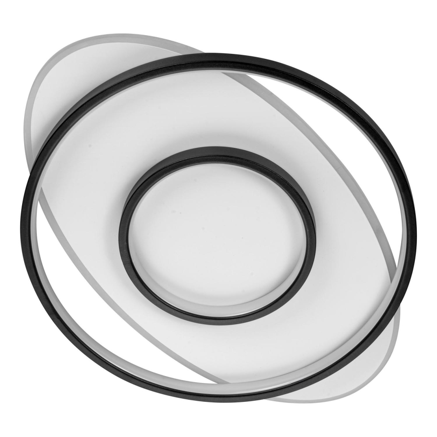 LED Stropné svietidlo LED/96W/230V 3000-5000K čierna/šedá