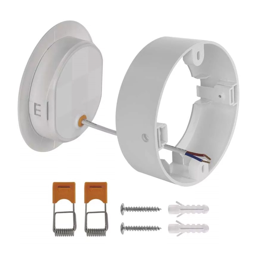 LED Stropné svietidlo LED/9W/230V pr. 12 cm biela