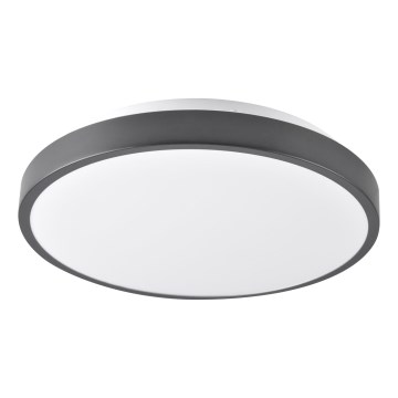 LED stropné svietidlo LIBRA LED/15W/230V 4000K priemer 29 cm čierna