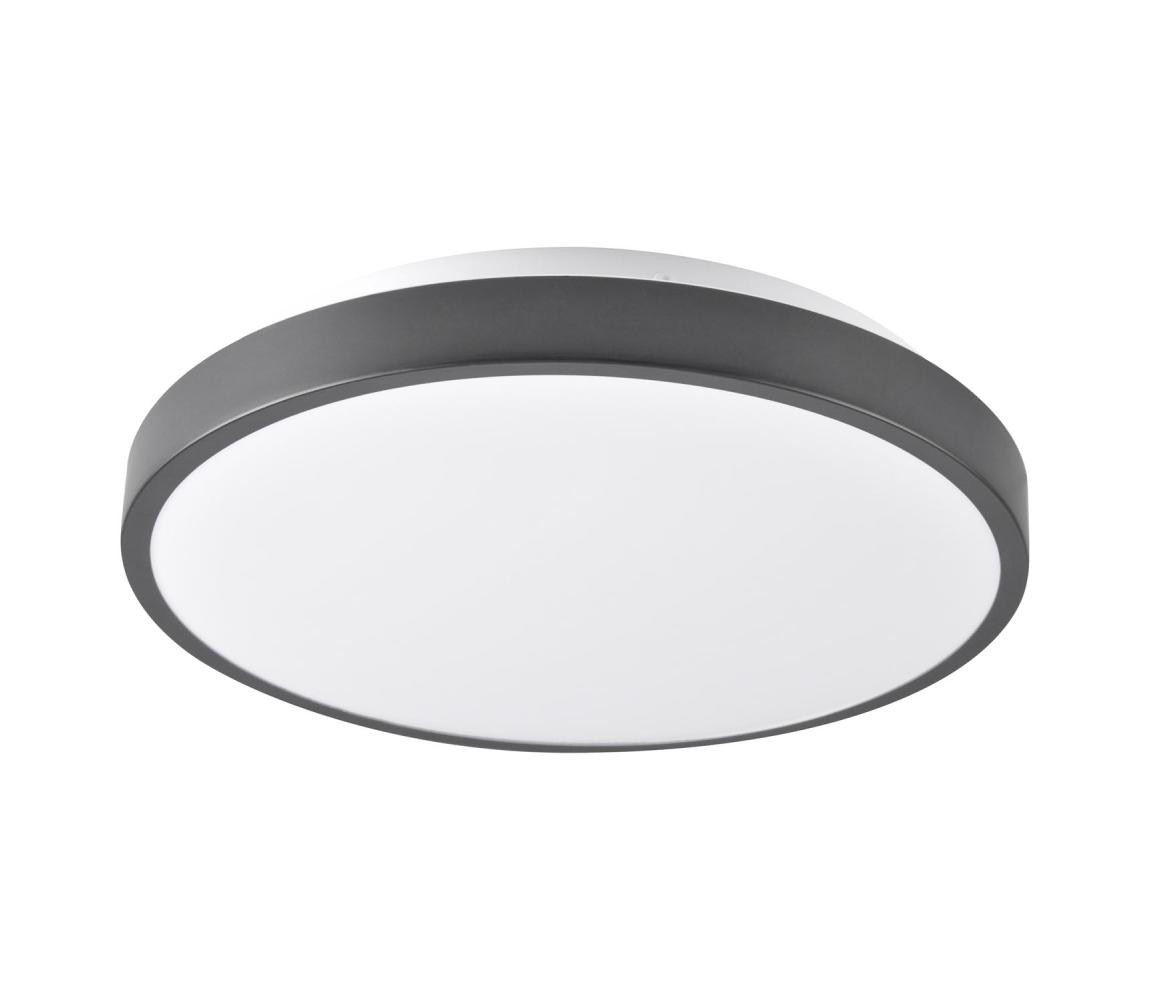 LED stropné svietidlo LIBRA LED/15W/230V 4000K priemer 29 cm čierna 320162
