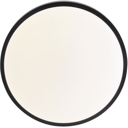 LED stropné svietidlo LIBRA LED/15W/230V 4000K priemer 29 cm čierna
