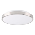 LED stropné svietidlo LIBRA LED/15W/230V, priemer 29 cm, lesklý chróm