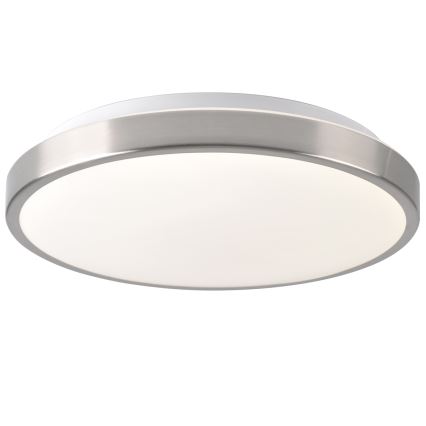 LED stropné svietidlo LIBRA LED/15W/230V, priemer 29 cm, lesklý chróm