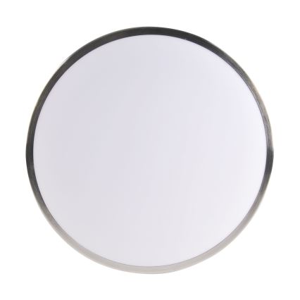 LED stropné svietidlo LIBRA LED/15W/230V, priemer 29 cm, lesklý chróm