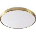 LED stropné svietidlo LIBRA LED/24W/230V 4000K pr. 39 cm zlaté