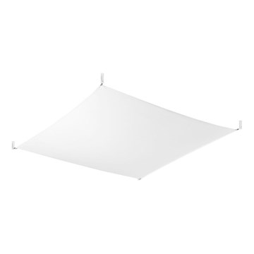 LED Stropné svietidlo LUNA 6xG13/8,5W/230V 14x14 cm biela