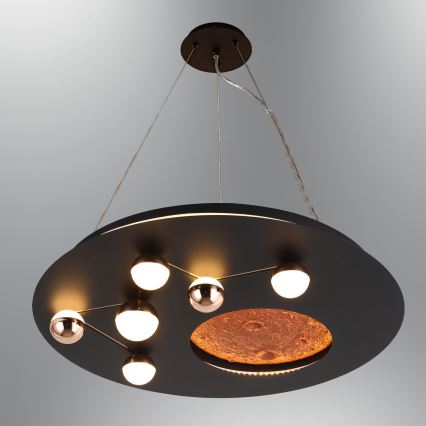 LED stropné svietidlo MARS LED/48W/230V 3000K čierne