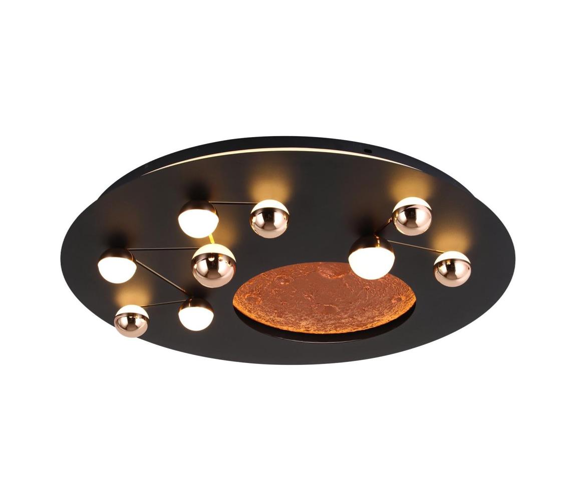LED stropné svietidlo MARS LED/58W/230V 3000K čierne 701CHD1688