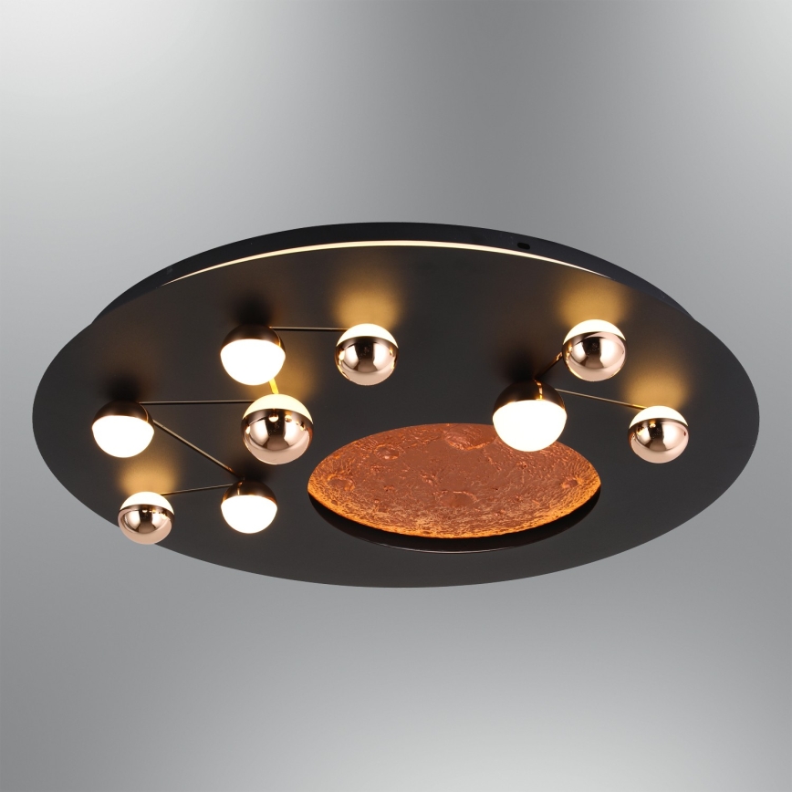 LED stropné svietidlo MARS LED/58W/230V 3000K čierne