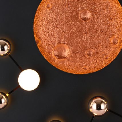 LED stropné svietidlo MARS LED/58W/230V 3000K čierne