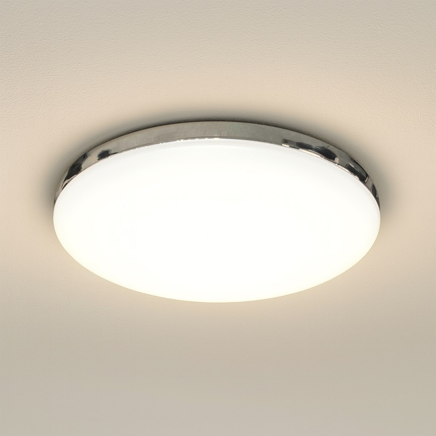 LED stropné svietidlo MAYA LED/36W/230V pr. 50 cm lesklý chróm