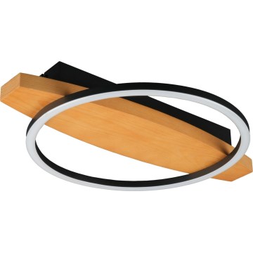 LED stropné svietidlo MELISA LED/12W/230V 30x40 cm borovica
