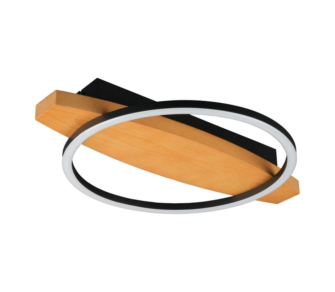 LED stropné svietidlo MELISA LED/12W/230V 30x40 cm borovica 334237