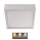LED Stropné svietidlo NEXXO LED/12,5W/230V 3000/3500/4000K 17x17 cm biela