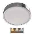 LED Stropné svietidlo NEXXO LED/21W/230V 3000/3500/4000K pr. 22,5 cm chróm