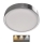 LED Stropné svietidlo NEXXO LED/21W/230V 3000/3500/4000K pr. 22,5 cm lesklý chróm