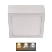 LED Stropné svietidlo NEXXO LED/7,6W/230V 3000/3500/4000K 12x12 cm biela