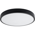 LED stropné svietidlo ONYX LED/48W/230V priemer 60 cm čierna