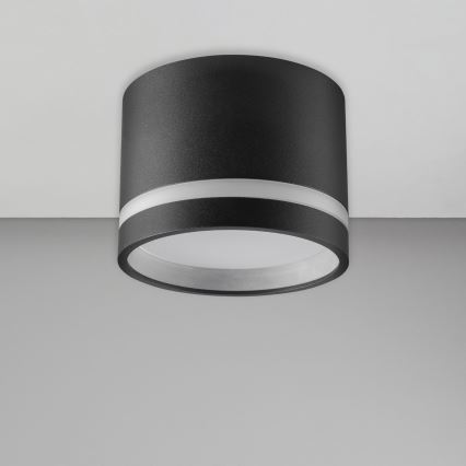 LED Stropné svietidlo PARIS 1xGX53/6W/230V čierna