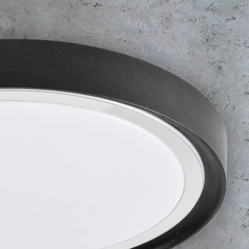 LED Stropné svietidlo PERSE LED/15W/230V čierna