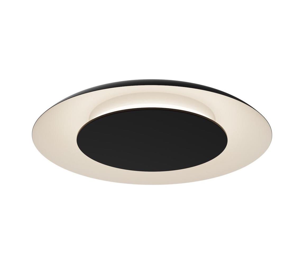 LED stropné svietidlo PIATTINO LED/30W/230V 3000/4000/6000K pr. 40 cm čierne ML1811