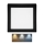 LED Stropné svietidlo RAFA LED/12W/230V 3000/4000/6000K 17x17 cm čierna