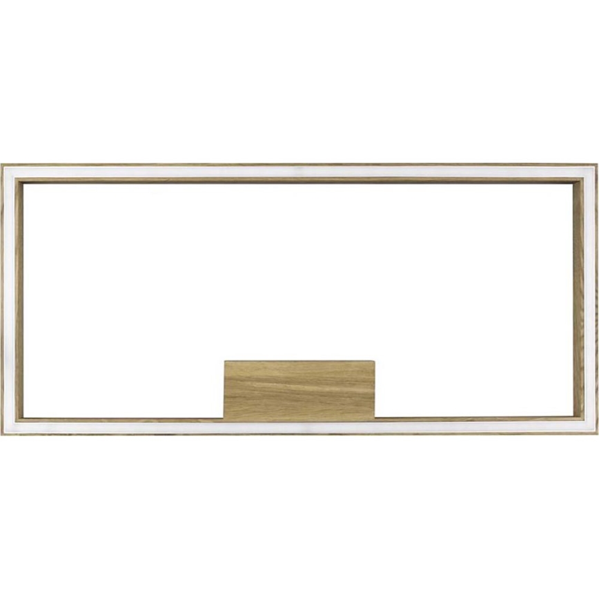 LED Stropné svietidlo RAMME LED/34W/230V matný dub