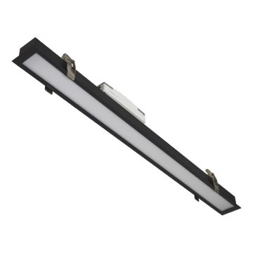 LED Stropné svietidlo REDOM LED/24W/230V 4000K 60 cm čierne