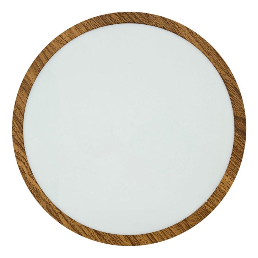 LED Stropné svietidlo RING LED/24W/230V 4200K pr. 28,5 cm hnedá