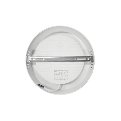LED Stropné svietidlo ROUND LED/18W/230V 4000K pr. 21,5 cm biela