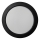 LED Stropné svietidlo ROUND LED/18W/230V 4000K pr. 21,7 cm čierna