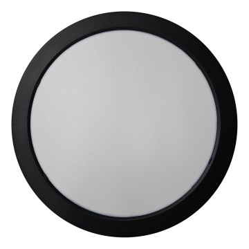 LED Stropné svietidlo ROUND LED/24W/230V 4000K pr. 28,8 cm čierna