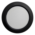 LED Stropné svietidlo ROUND LED/6W/230V 4000K pr. 12,1 cm čierna