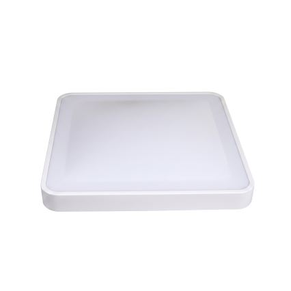 LED Stropné svietidlo so snímačom pohybu a súmraku WILTON LED/24W/230V 4000K 33x33 cm biela