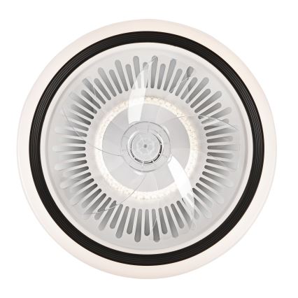 LED Stmievateľné stropné svietidlo s ventilátorom GEMMA LED/37W/230V biela + diaľkové ovládanie