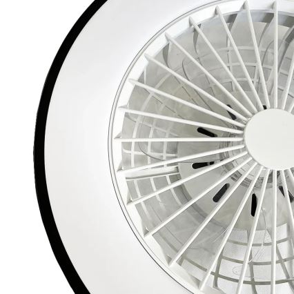 LED Stmievateľné stropné svietidlo s ventilátorom OPAL LED/48W/230V 3000-6500K + diaľkové ovládanie