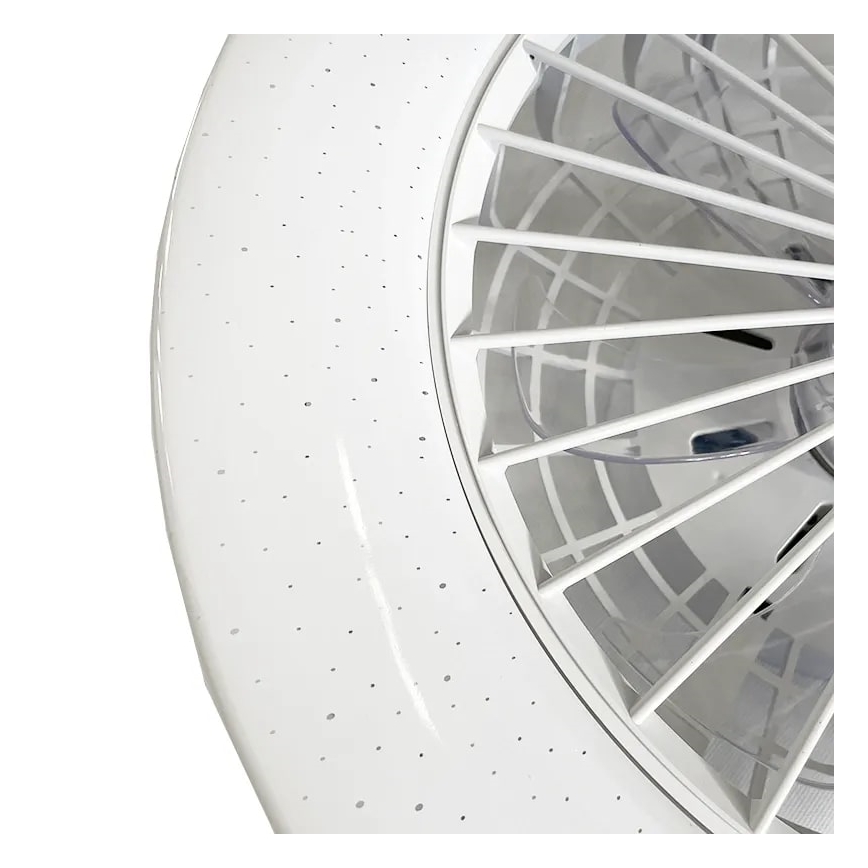 LED Stmievateľné stropné svietidlo s ventilátorom STAR LED/48W/230V 3000-6500K + diaľkové ovládanie