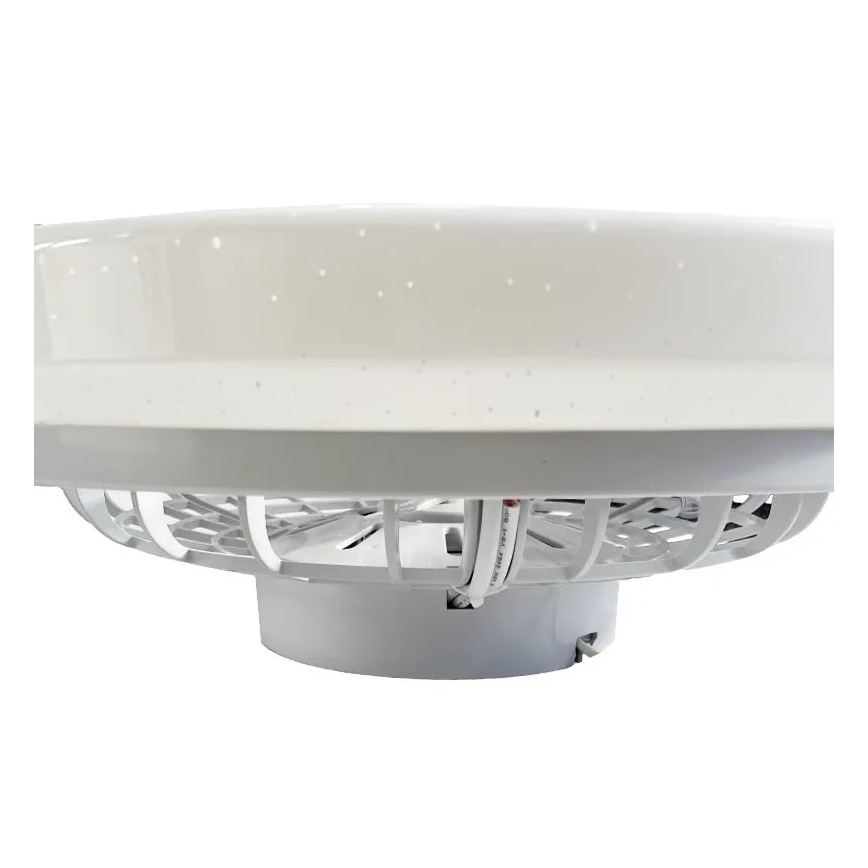 LED Stmievateľné stropné svietidlo s ventilátorom STAR LED/48W/230V 3000-6500K + diaľkové ovládanie