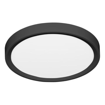 LED Stropné svietidlo SALY LED/32W/230V 3000/4000/6000K pr. 40 cm IP40 čierna