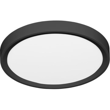 LED Stropné svietidlo SALY LED/40W/230V 3000/4000/6000K pr. 50 cm IP40 čierna