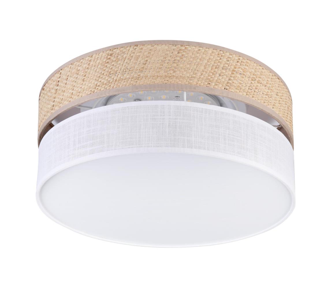 LED stropné svietidlo SIRJA BOHO LED/20W/230V pr. 35 cm béžová/biela LM-1.295/LED20/BIAŁY
