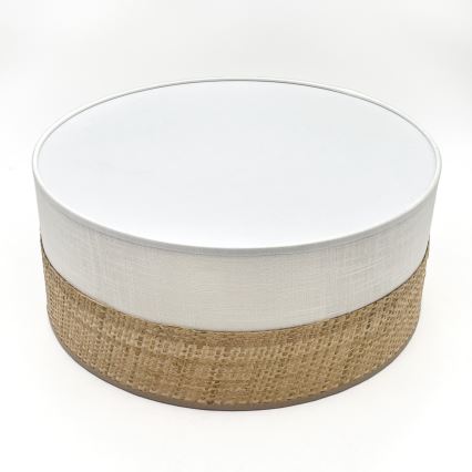 LED stropné svietidlo SIRJA BOHO LED/20W/230V 4000K pr. 35 cm béžová/biela