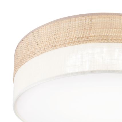 LED stropné svietidlo SIRJA BOHO LED/36W/230V 4000K pr. 45 cm béžová/krémová