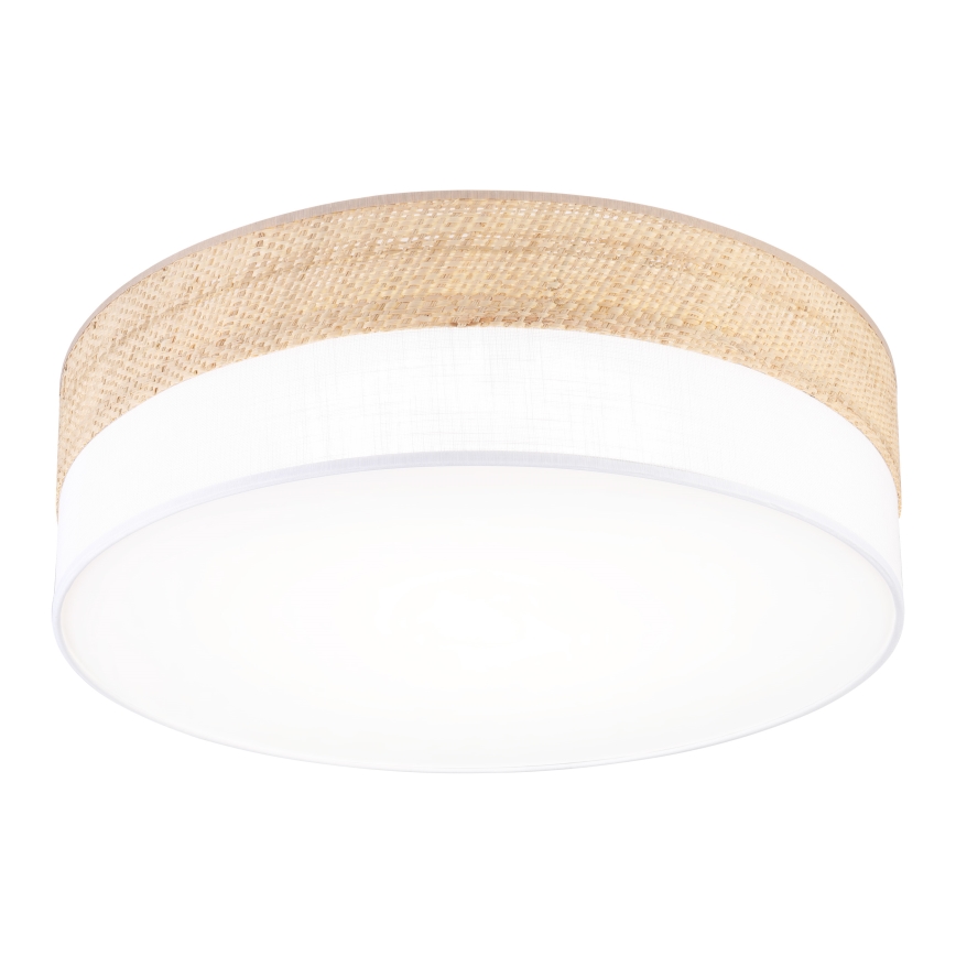 LED stropné svietidlo SIRJA BOHO LED/36W/230V 4000K pr. 45 cm béžová/biela