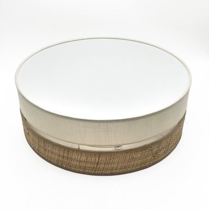 LED stropné svietidlo SIRJA BOHO LED/36W/230V 4000K priemer 45 cm béžová/krémová