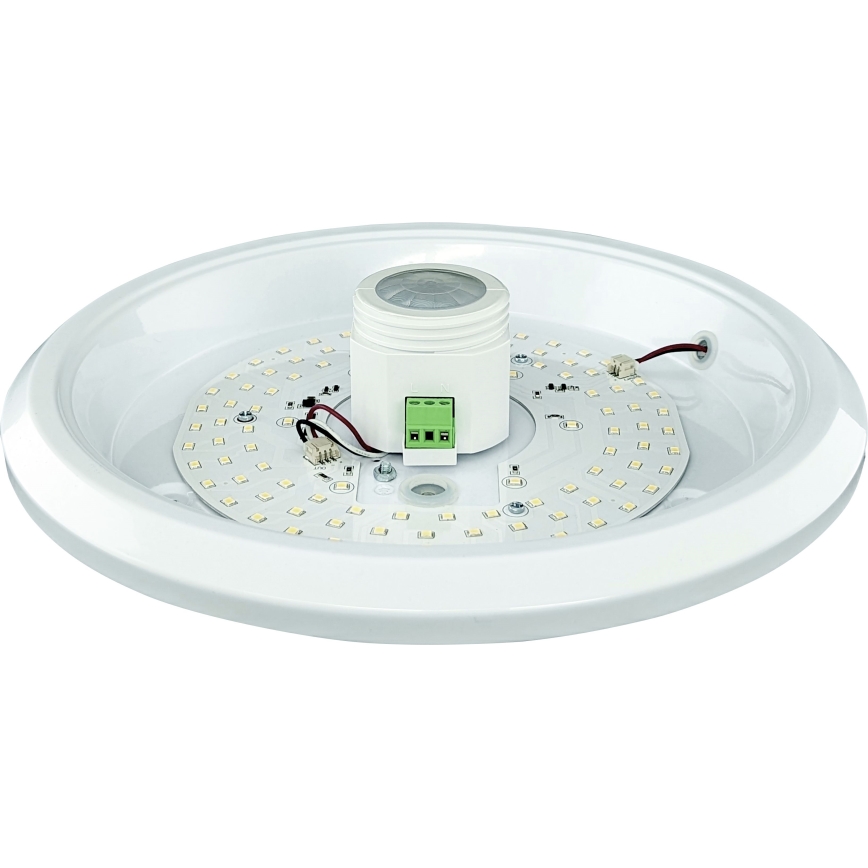 LED Stropné svietidlo so senzorom a núdzovým modulom MANA LED/16W/230V1500 mAh 4000K