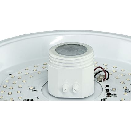 LED Stropné svietidlo so senzorom a núdzovým modulom MANA LED/16W/230V1500 mAh 4000K