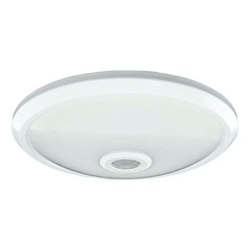 LED Stropné svietidlo so senzorom a núdzovým modulom MANA LED/16W/230V1500 mAh 4000K