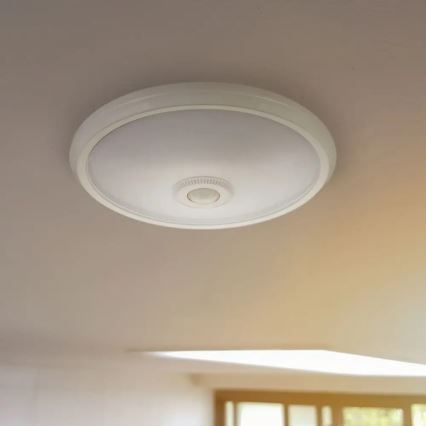 LED Stropné svietidlo so senzorom SAMSUNG CHIP LED/12W/230V 4000K pr. 29 cm