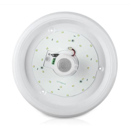 LED Stropné svietidlo so senzorom SAMSUNG CHIP LED/12W/230V 4000K pr. 29 cm